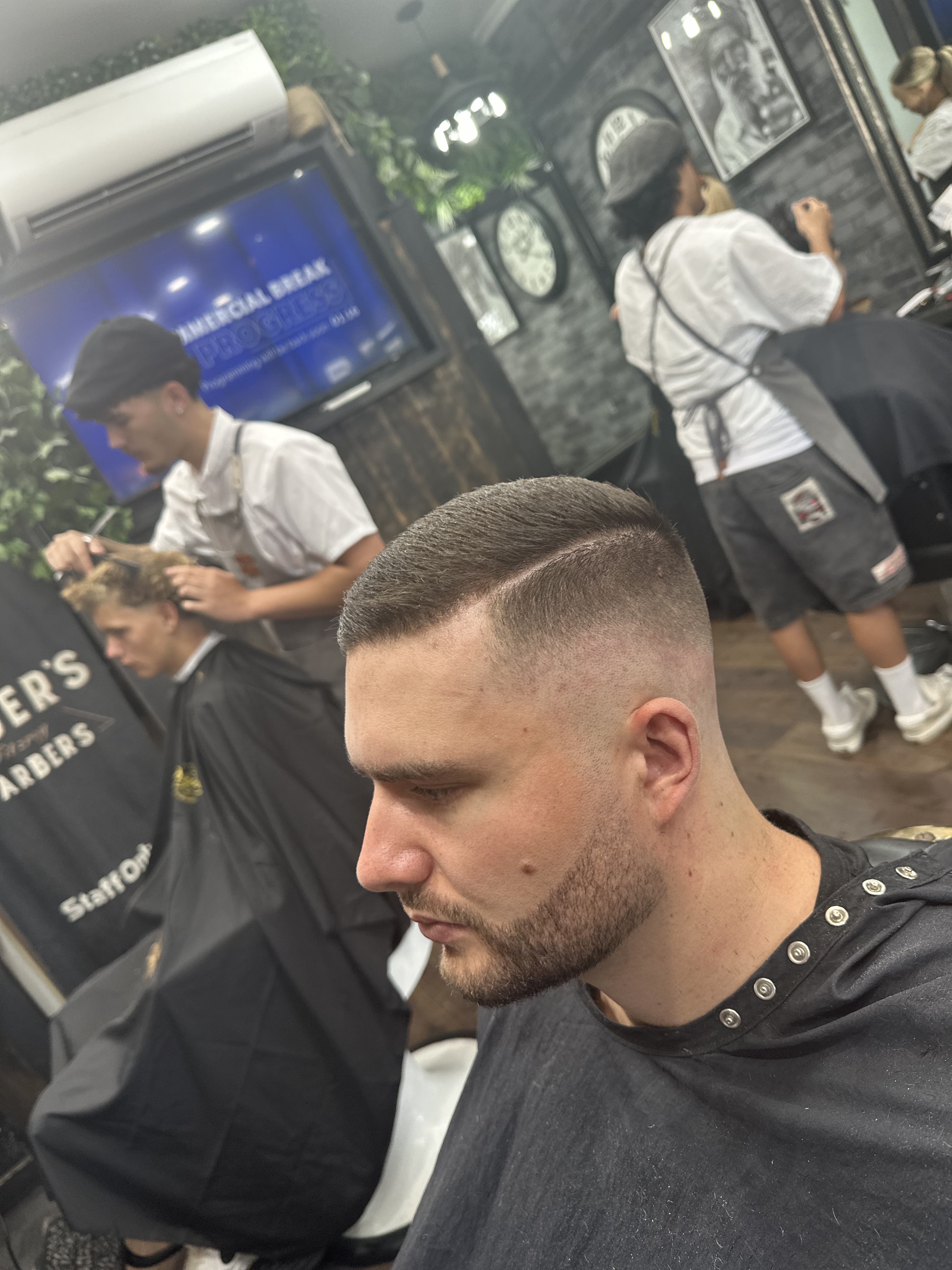 Skin Fade at Riva Barbers